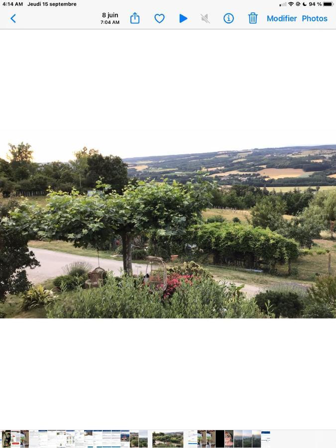 Les Figuets Villa Chateauneuf-de-Galaure Eksteriør bilde