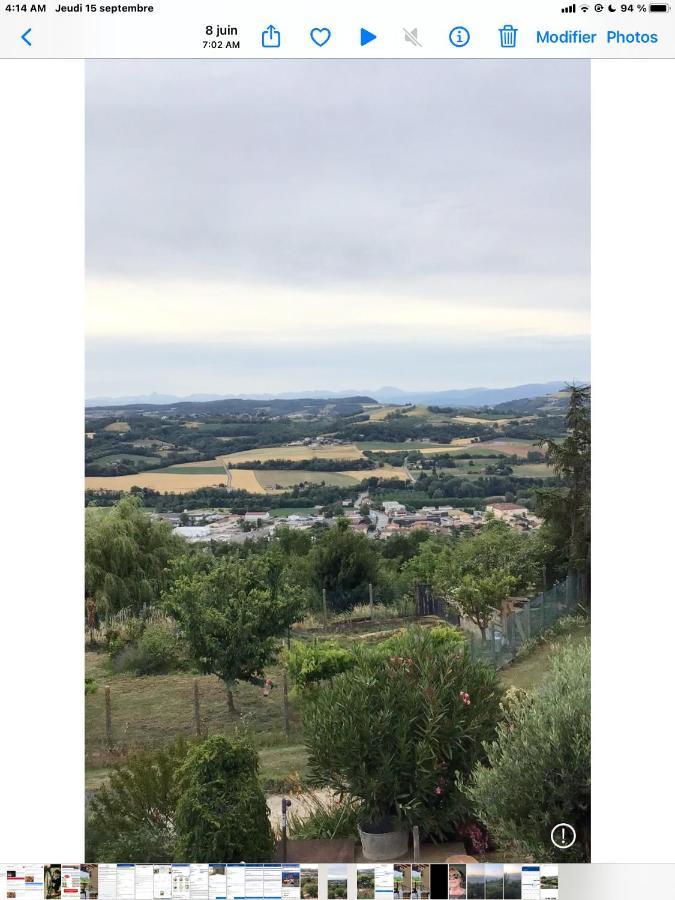 Les Figuets Villa Chateauneuf-de-Galaure Eksteriør bilde